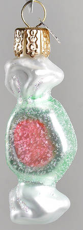 Old World Christmas Salt Water Taffy-Green & Pink - No Box Nb3213