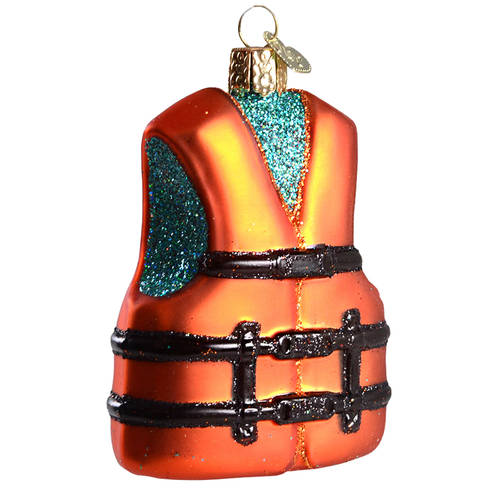 Old World Christmas Life Jacket - No Box Nb3236