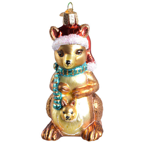 Old World Christmas Christmas Kangaroo - No Box Nb3183