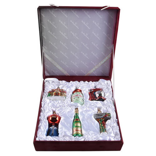 Old World Christmas 6pc Housewarming Collection - No Box Nb2667