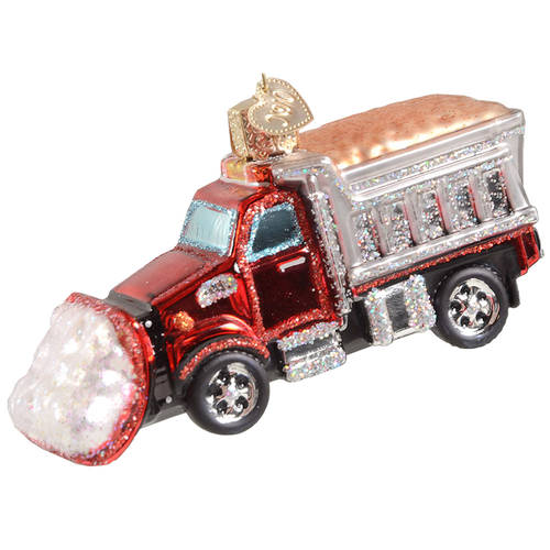 Old World Christmas Snow Plow - No Box Nb3163