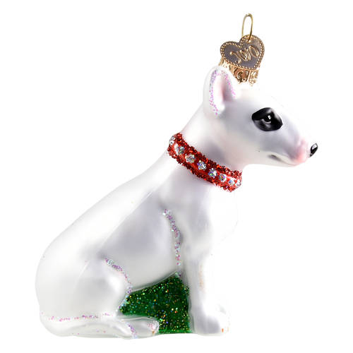 Old World Christmas Bull Terrier - No Box Nb3167