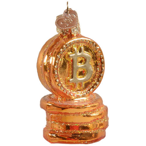 Old World Christmas Bitcoin - No Box Nb3274