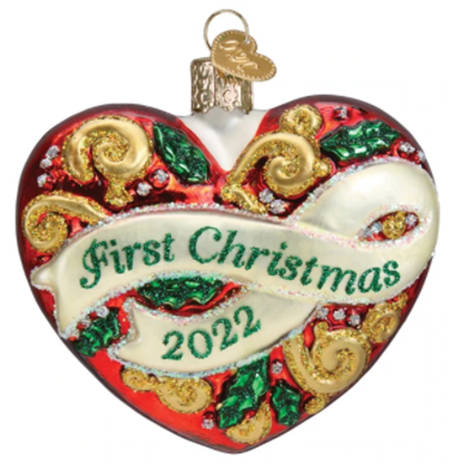 First Christmas Heart 2022-First Christmas Heart - No Box