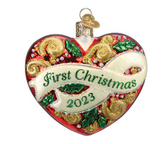 First Christmas Heart 2023-First Christmas Heart - No Box