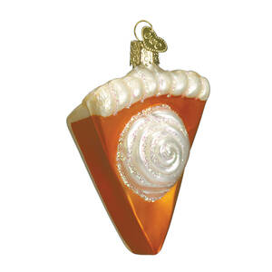 Old World Christmas Piece Of Pumpkin Pie - No Box