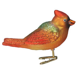 Old World Christmas Gentle Cardinal - No Box