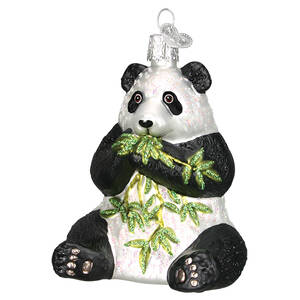 Old World Christmas Panda - Nb788, No Box