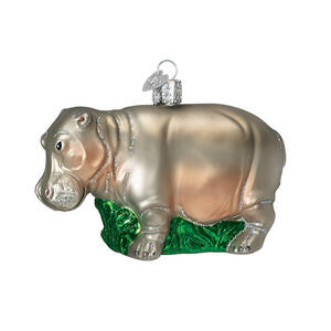 Old World Christmas Hippopotamus - Nb786, No Box