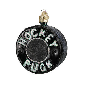 Old World Christmas Hockey Puck - Nb715, No Box