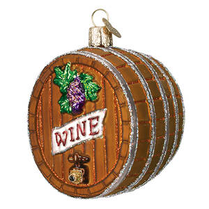 Old World Christmas Wine Barrel - No Box