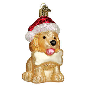 Old World Christmas Jolly Pup - No Box