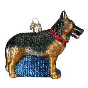 Old World Christmas German Shepherd - No Box
