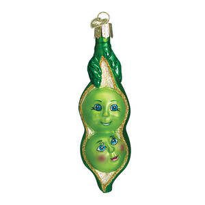 Old World Christmas Two Peas In A Pod - No Box