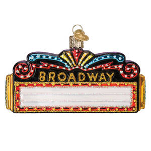 Old World Christmas Broadway Marquee  - No Box Nb3646