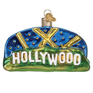 Old World Christmas Hollywood Sign - No Box Nb3644