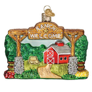 Old World Christmas Our Ranch - No Box Nb3622