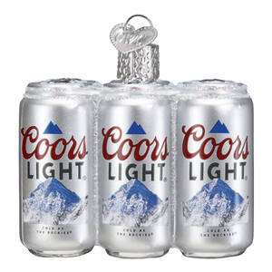 Old World Christmas Coors Light Six Pack - No Box Nb3424