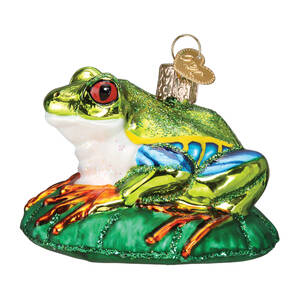 Old World Christmas Red-Eyed Tree Frog - No Box Nb3413