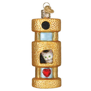 Old World Christmas Cat Tower - No Box Nb3412