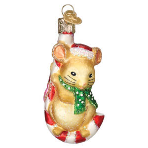 Old World Christmas Christmas Mouse - No Box Nb3405