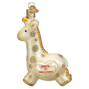 Old World Christmas Baby's First Christmas Giraffe - No Box Nb3403