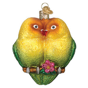 Old World Christmas Lovebirds - No Box Nb3400