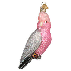 Old World Christmas Rose-Breasted Cockatoo - No Box Nb3398