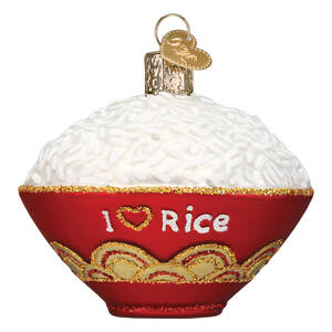 Old World Christmas Bowl Of Rice - No Box Nb3377