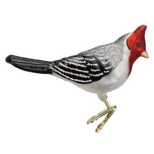 Old World Christmas Red-Crested Cardinal - No Box Nb3373