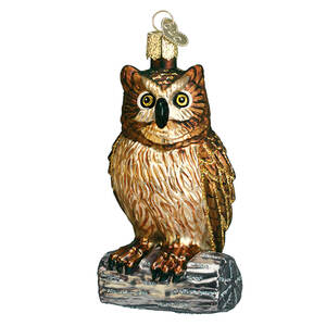 Old World Christmas Wise Old Owl - No Box