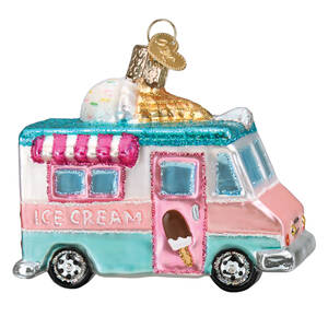 Old World Christmas Ice Cream Truck - No Box Nb3310