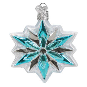 Old World Christmas Snowflake Ornament - No Box Nb3309
