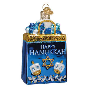 Old World Christmas Happy Hanukkah - No Box Nb3294