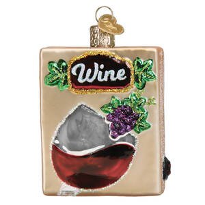 Old World Christmas Boxed Wine - No Box Nb3286