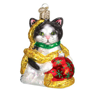 Old World Christmas Holiday Kitten - No Box