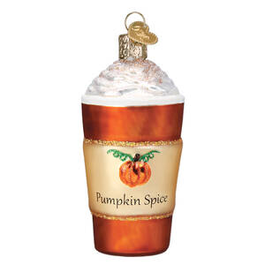 Old World Christmas Pumpkin Spice Latte - No Box Nb3275