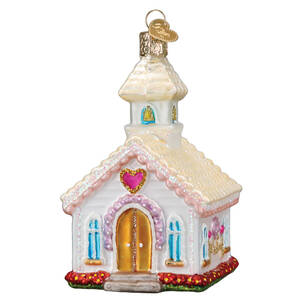 Old World Christmas Wedding Chapel - No Box Nb3254