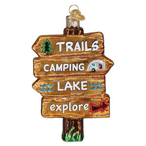 Old World Christmas Gone Camping - No Box Nb3239