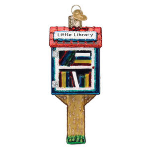 Old World Christmas Little Library - No Box Nb3225