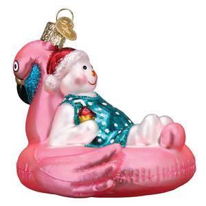 Old World Christmas Pool Float Snowman - No Box Nb3194