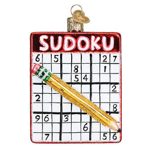 Old World Christmas Sudoku - No Box Nb3161