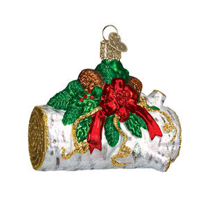 Old World Christmas Yule Log - No Box