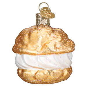 Old World Christmas Cream Puff - No Box Nb3149