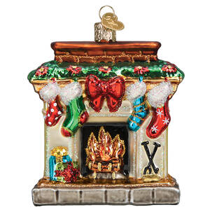 Old World Christmas Holiday Hearth - No Box Nb3099