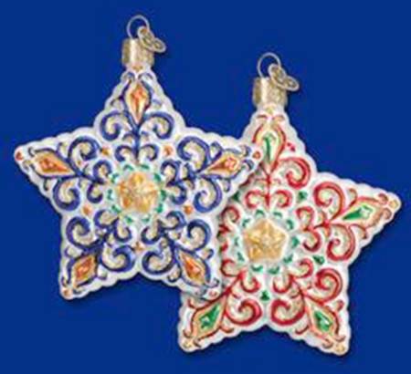 Celestial Cloissone Star Blue - No Box