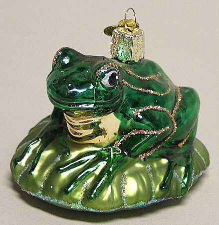 Fish and Marine Life Frog On Lily Pad - No Box
