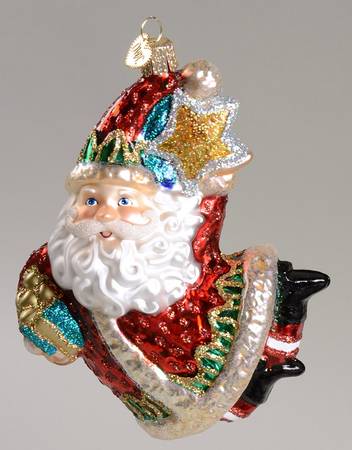 Old World Christmas Wish Upon A Star Santa - No Box Nb2157