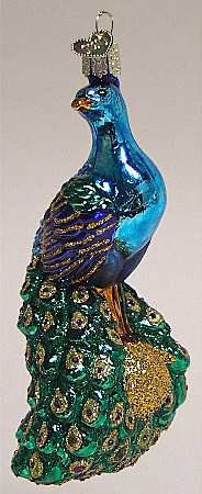 Birds-Hanging Elegant Peacock - No Box