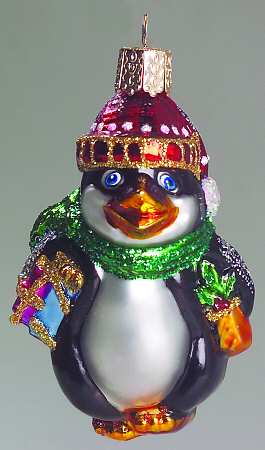 Birds-Hanging Perky Penguin - No Box